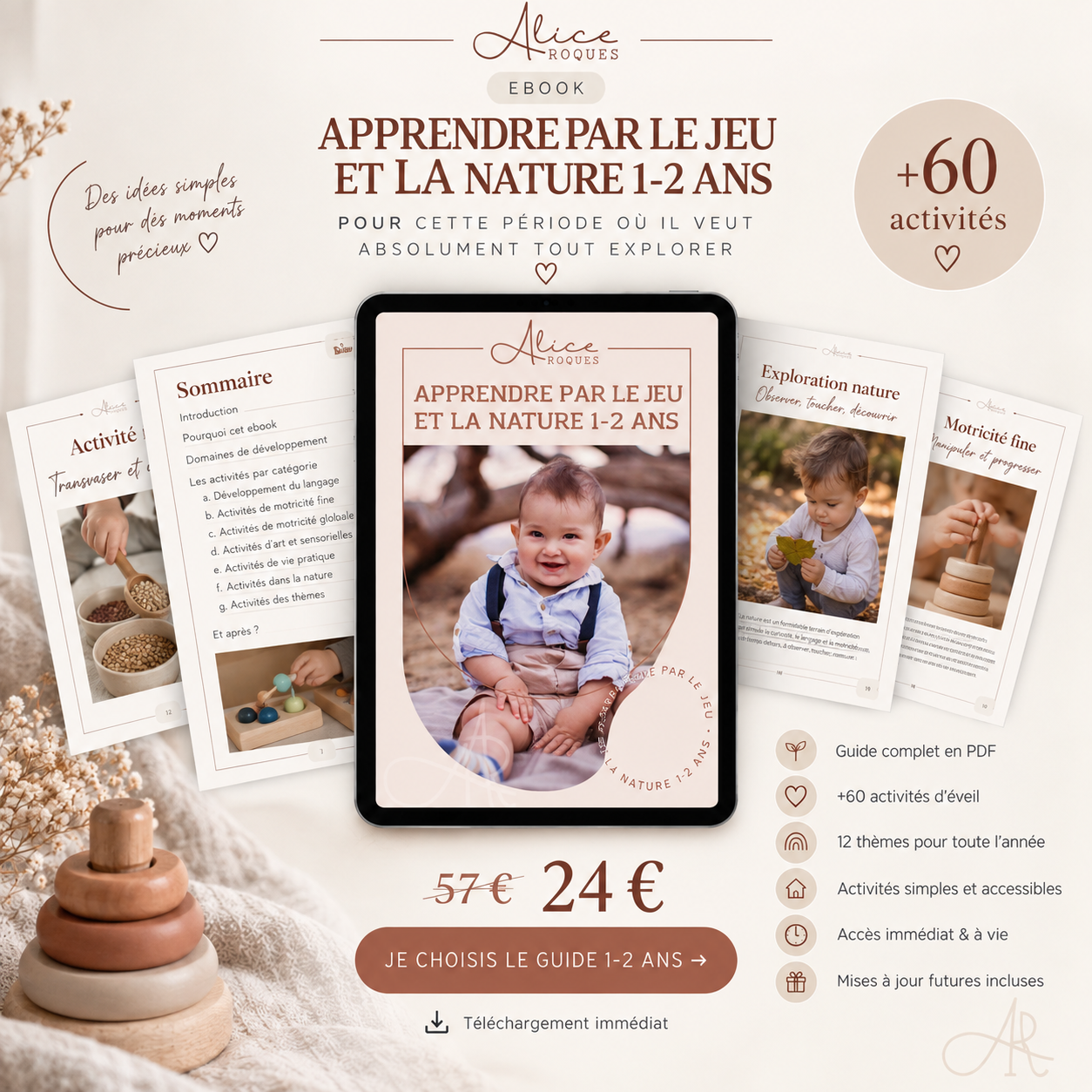Présentation du guide Éveil 1–2 ans